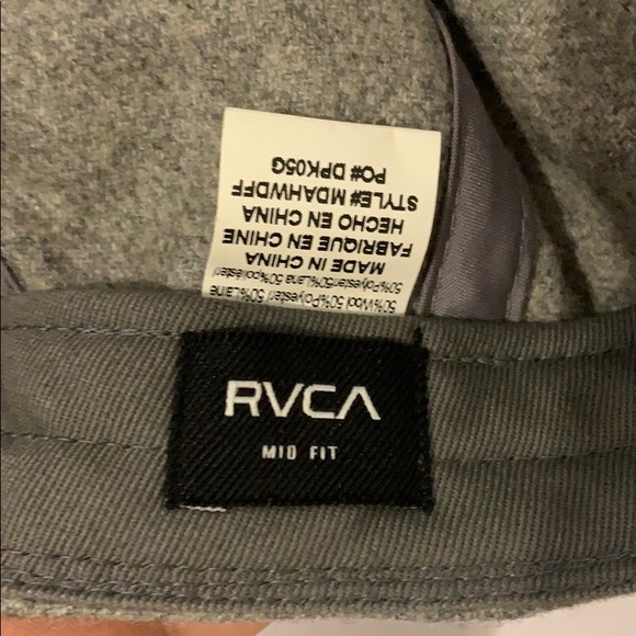 RVCA Grey SnapBack Hat - Picture 5 of 7